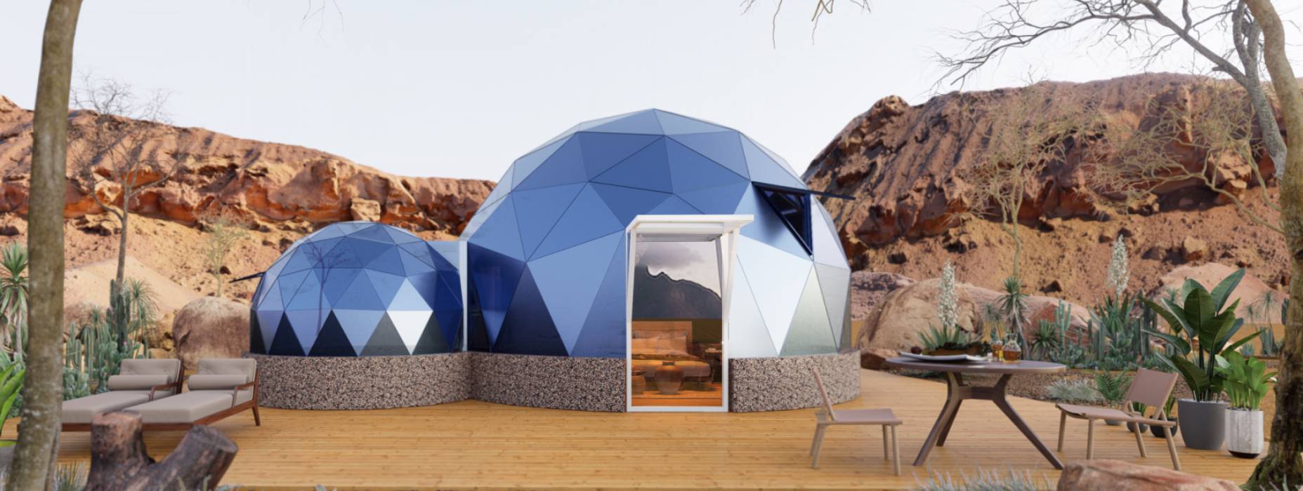 汉南区球形智能光伏玻璃星空房